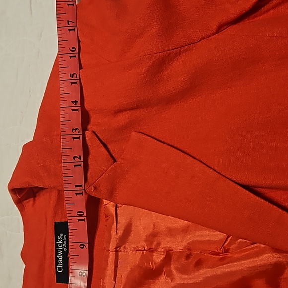 Chadwick of Boston Linen Blazer size Large - Picture 5 of 7